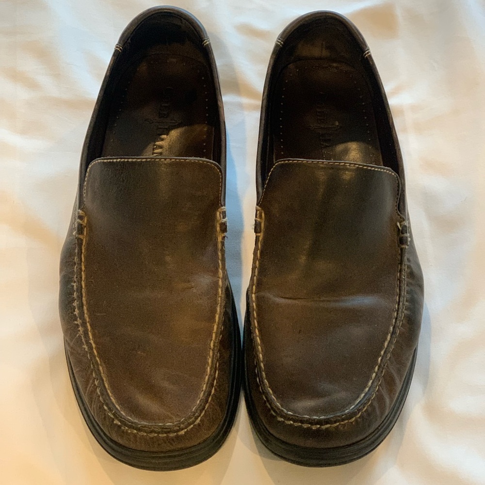 Cole Haan Leather Slip On Loafers